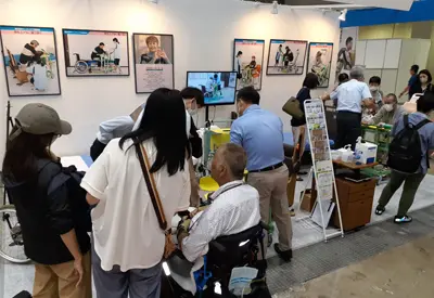 介護ロボット「移乗です」Ⅱ_国際福祉機器展6