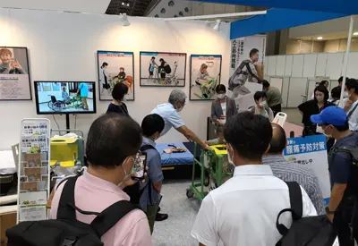 介護ロボット「移乗です」Ⅱ_国際福祉機器展7